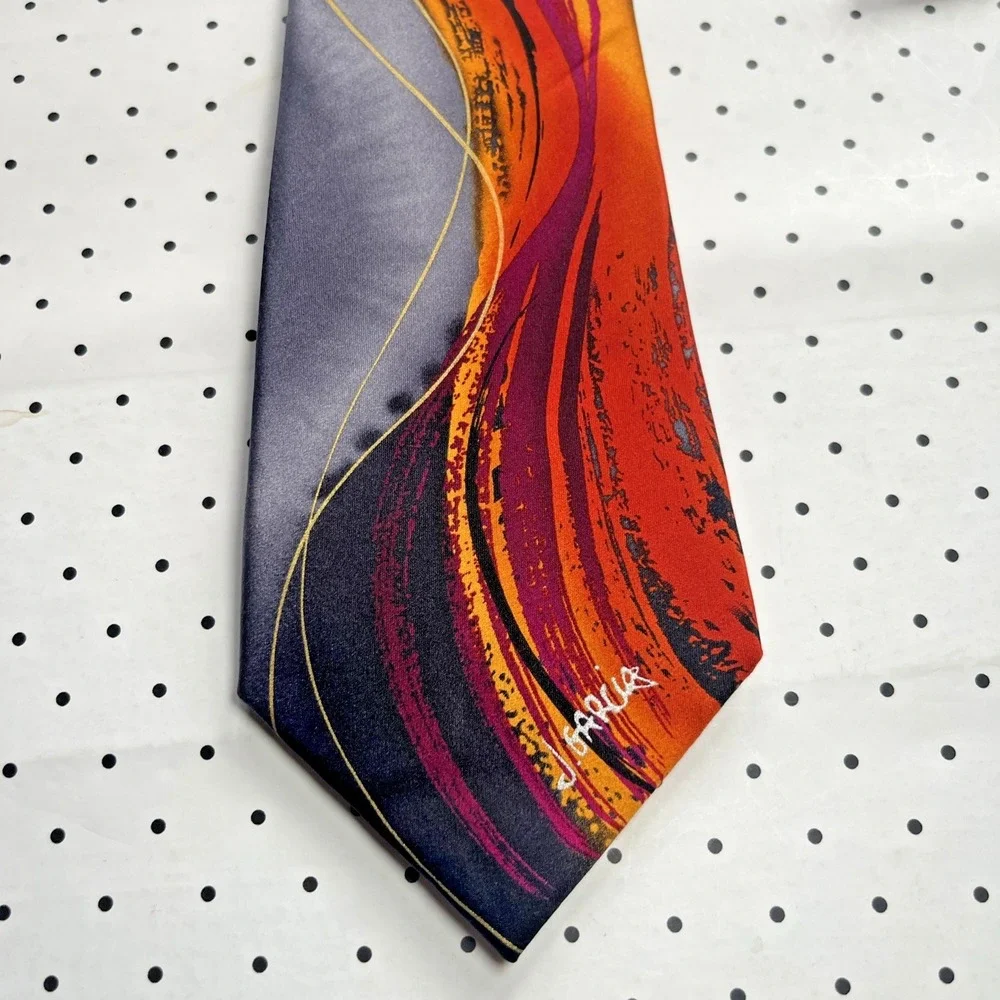 J Garcia Hieroglyphics Artist Proof No 7 Silk Necktie Jerry Garcia Art‎ Tie